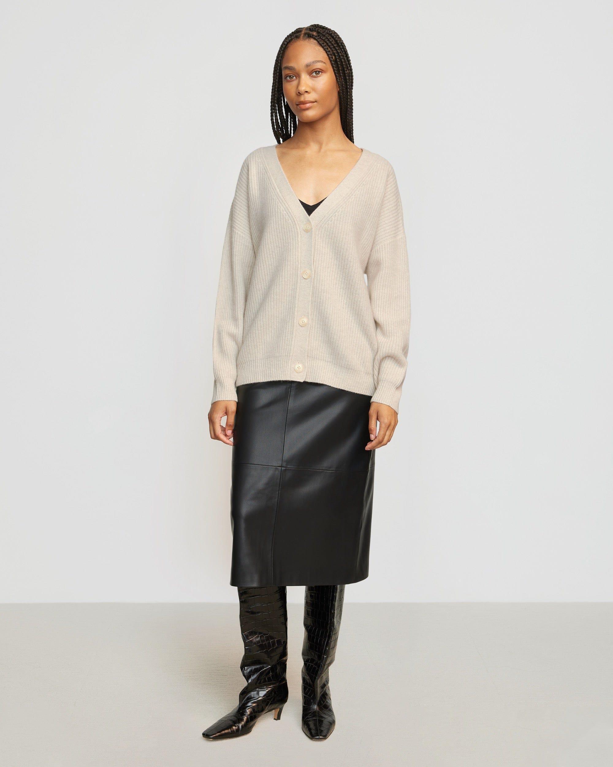 Ola Oversized Cashmere Cardigan Product Image