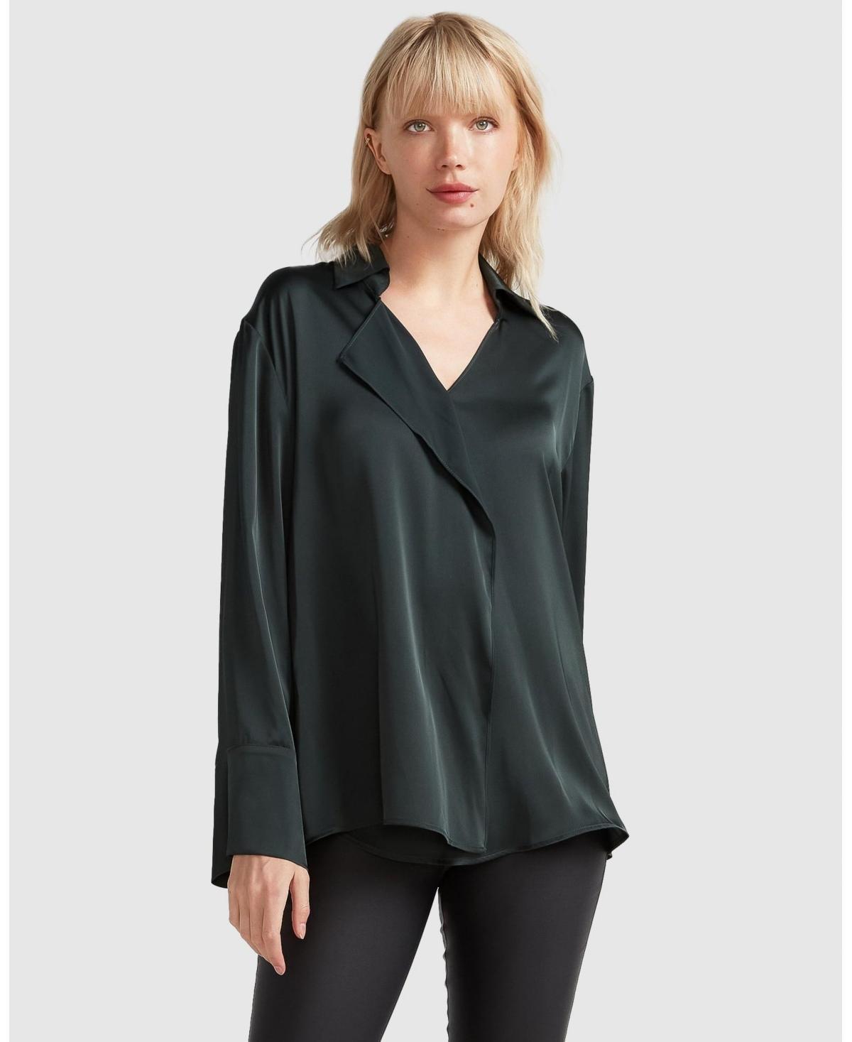 Belle & Bloom Womens Gemini Waterfall Shirt Product Image