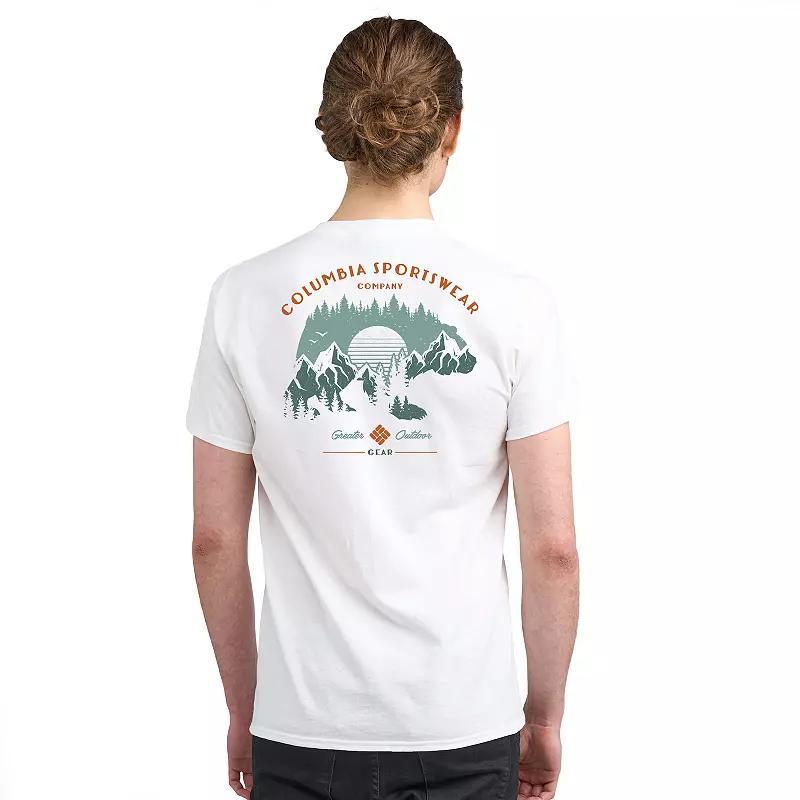 Mens Columbia Short Sleeve Graphic Tee Product Image