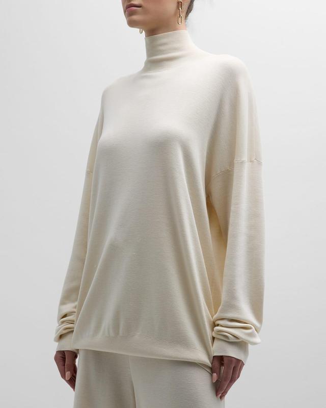 Womens Diye Funnel-Neck Sweater Product Image
