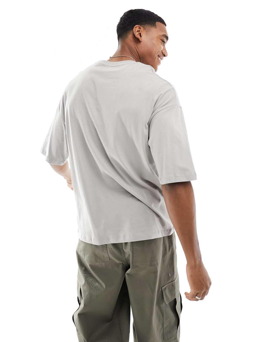 ADPT oversized t-shirt in gray Product Image