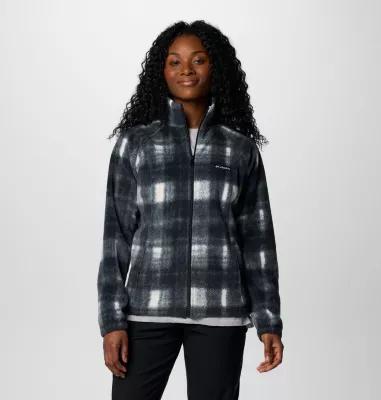 Columbia Womens Benton Springs Printed Fleece Jacket Product Image