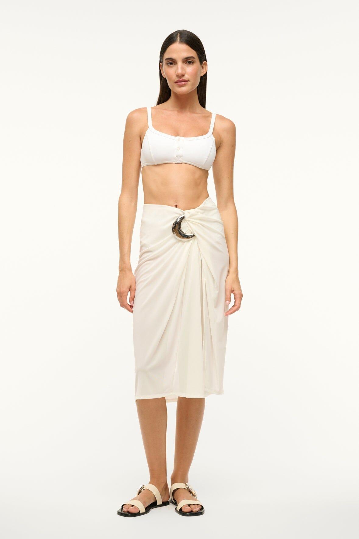 CHIARA COVERUP SKIRT | WHITE Product Image