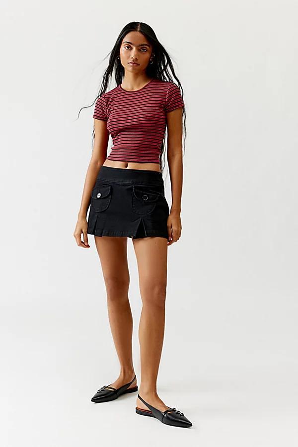 Urban Outfitters UO Jillian Pleated Micro Mini Skort Womens at Urban Outfitters Product Image