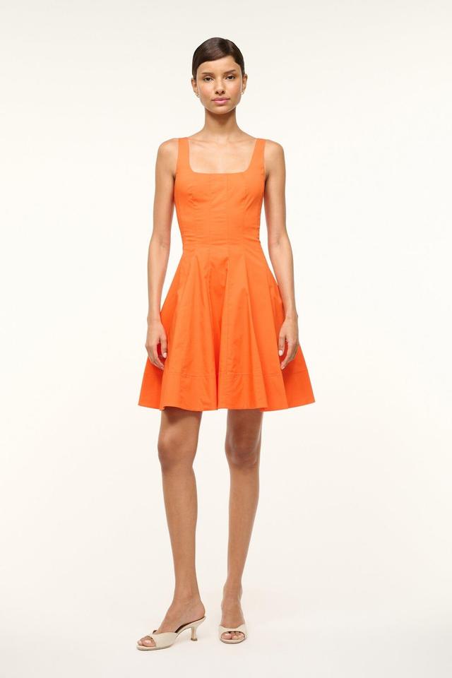 MINI WELLS DRESS | TANGERINE Product Image