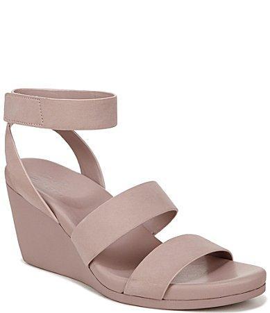 Naturalizer Ignite Nubuck Ankle Strap Casual Wedge Sandals Product Image