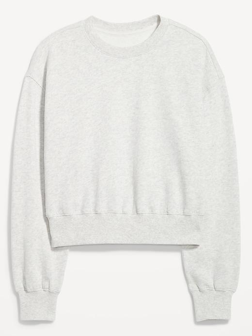 SoComfy Drop-Shoulder Crew-Neck Sweatshirt Product Image