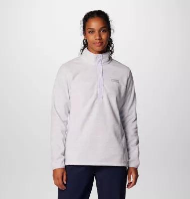 Columbia Womens Benton Springs Printed Half Snap Fleece Pullover- Product Image