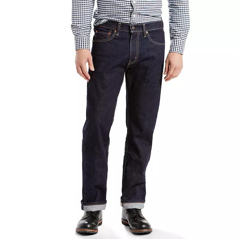 Mens Levis 505 Regular-Fit Stretch Jeans Product Image