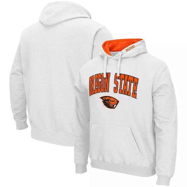 Mens Colosseum Oregon State Beavers Arch & Logo 3.0 Pullover Hoodie Product Image