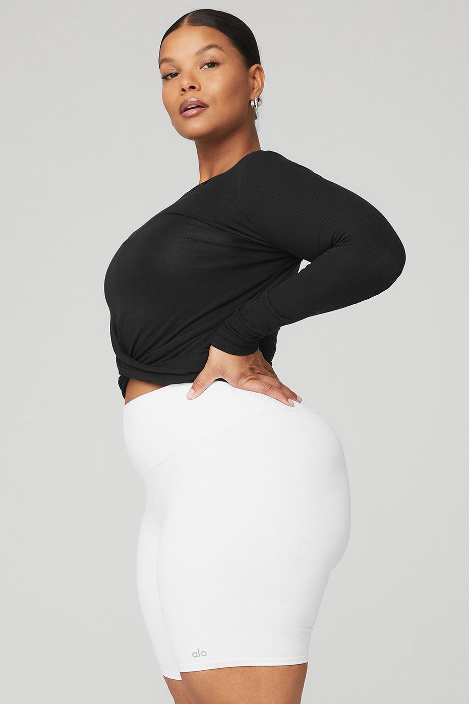 Cover Long Sleeve Top - Black Female Product Image