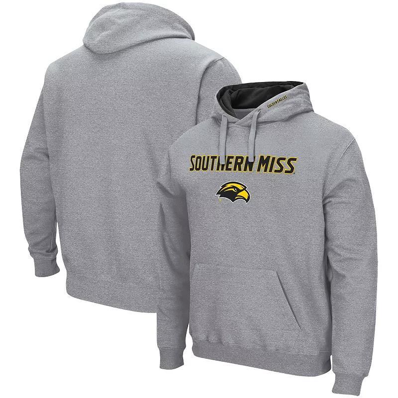 Colosseum Mens Southern Miss Golden Eagles Arch and Logo Pullover Hoodie Product Image