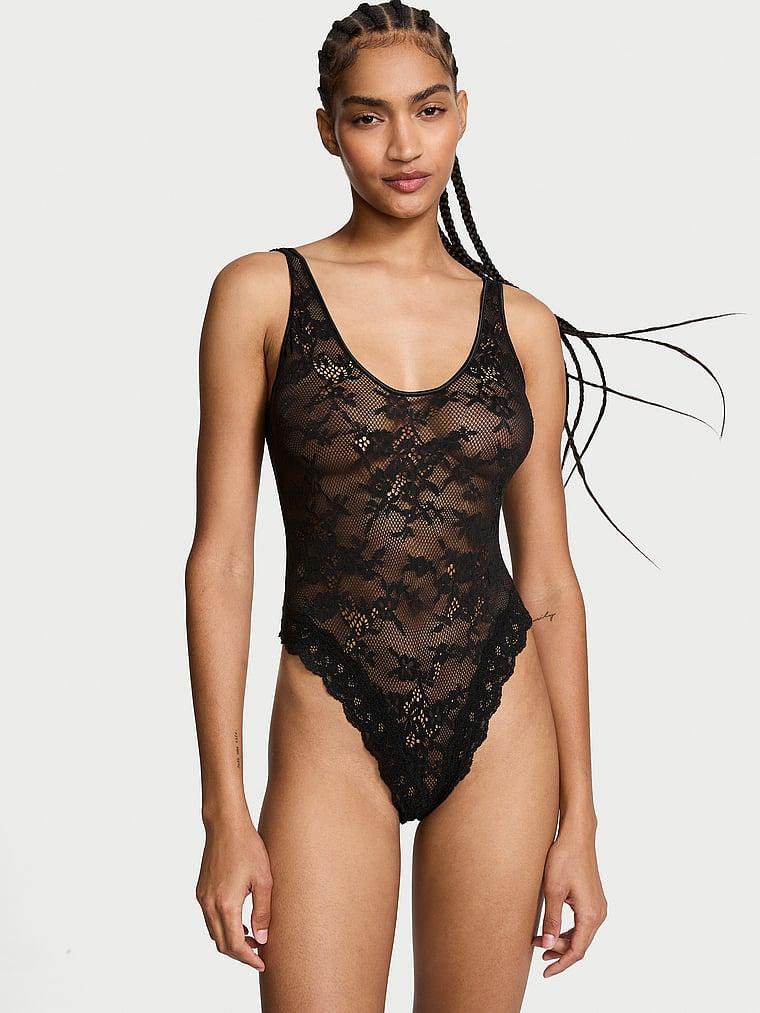 Lace Scoop Bodysuit Product Image