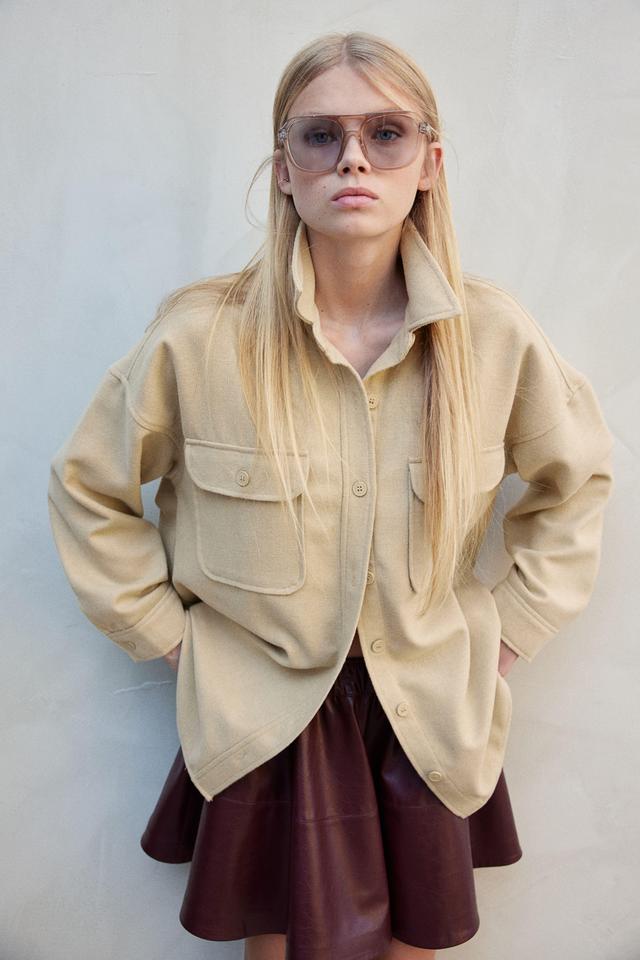 Oversized Twill Shirt Product Image