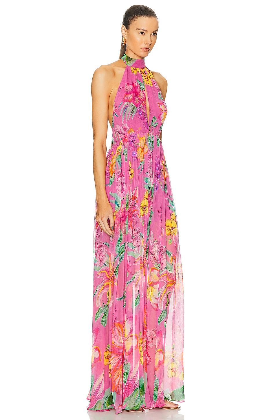 ROCOCO SAND Megan Maxi Dress in Pink Product Image