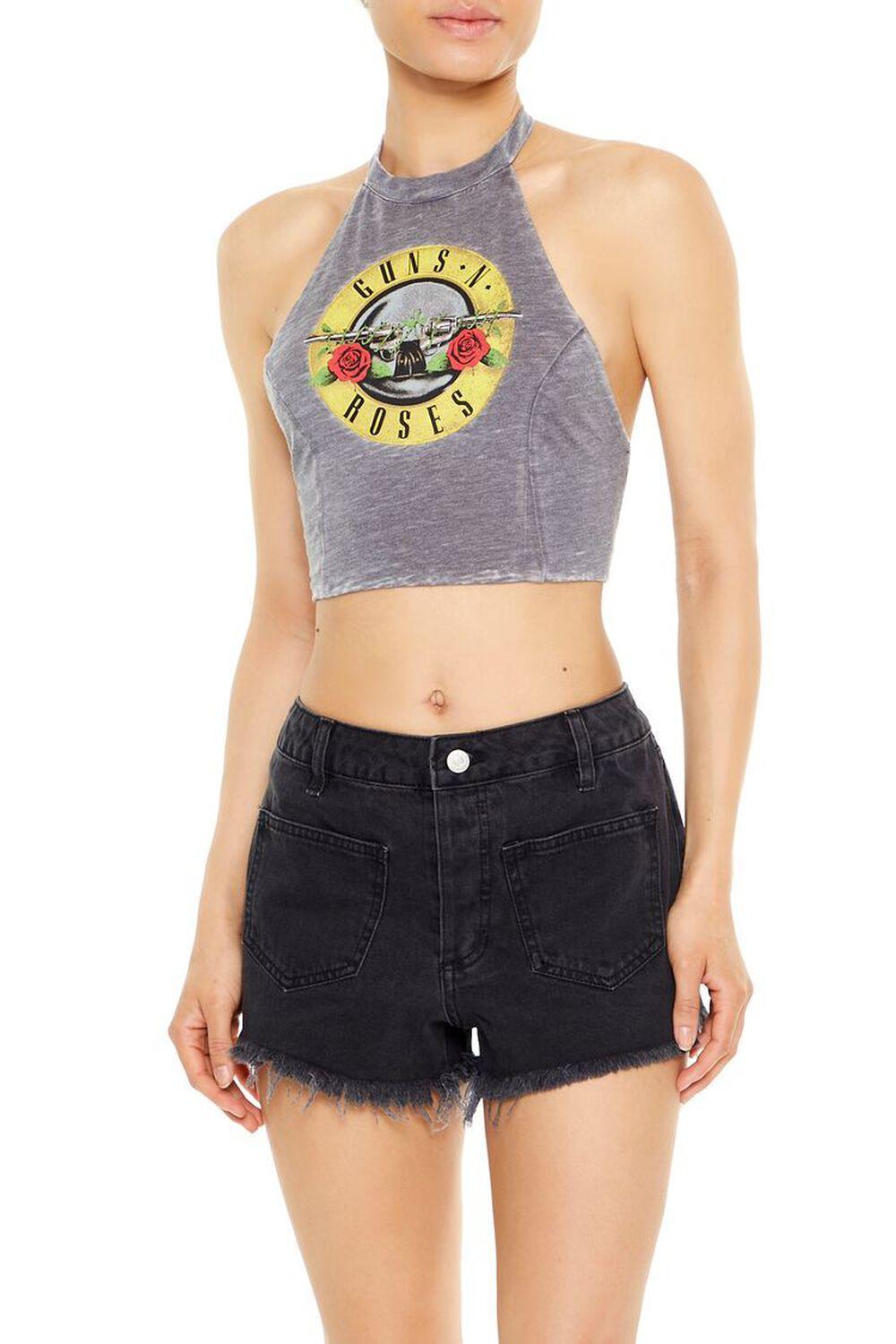 Guns N Roses Halter Crop Top | Forever 21 Product Image