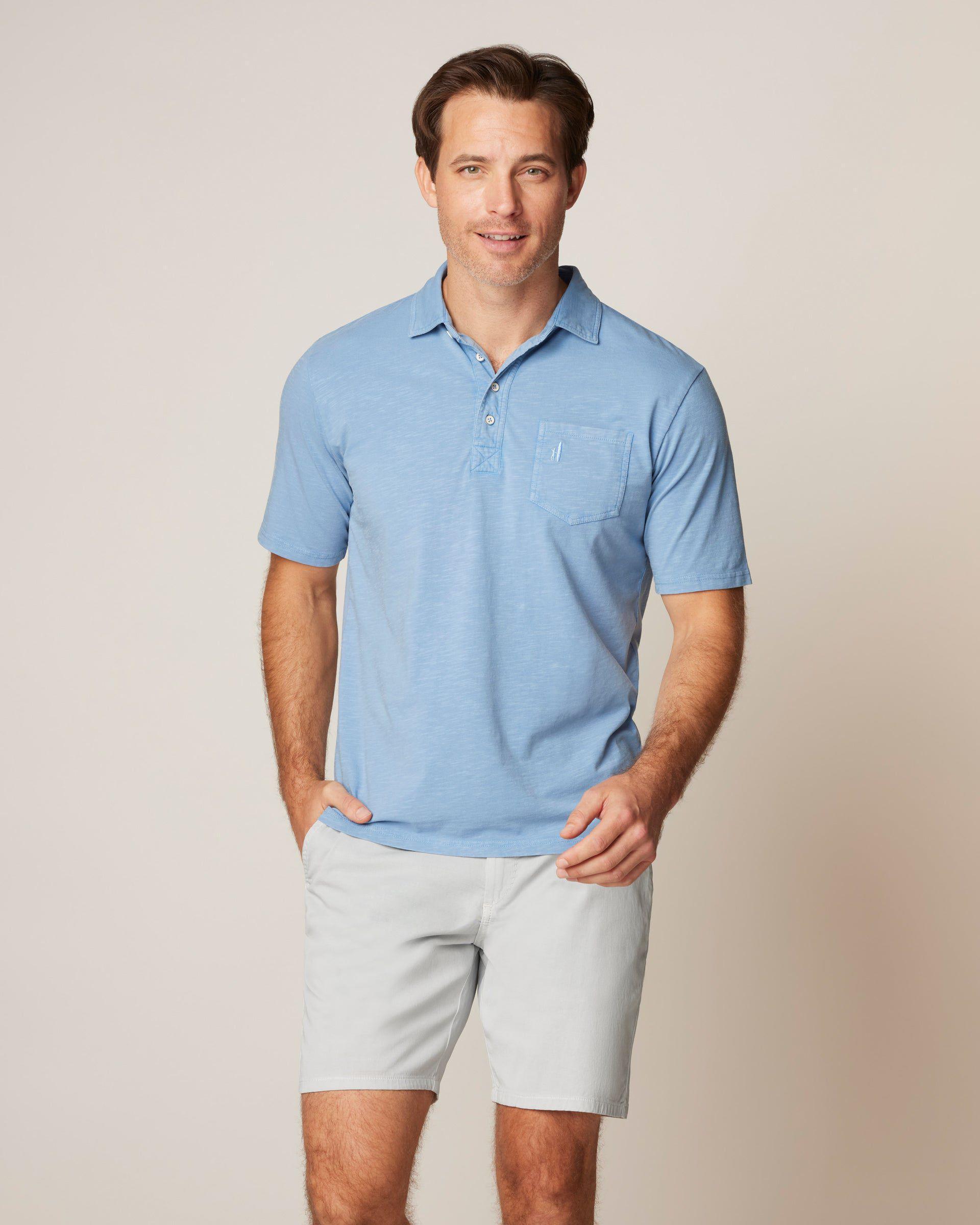 Original 4-Button Polo - Coastal Wash Male Product Image