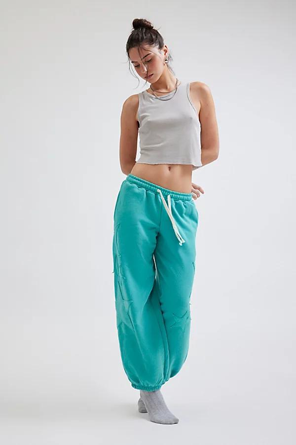 Out From Under Brenda Star Patch Jogger Sweatpant Womens at Urban Outfitters Product Image