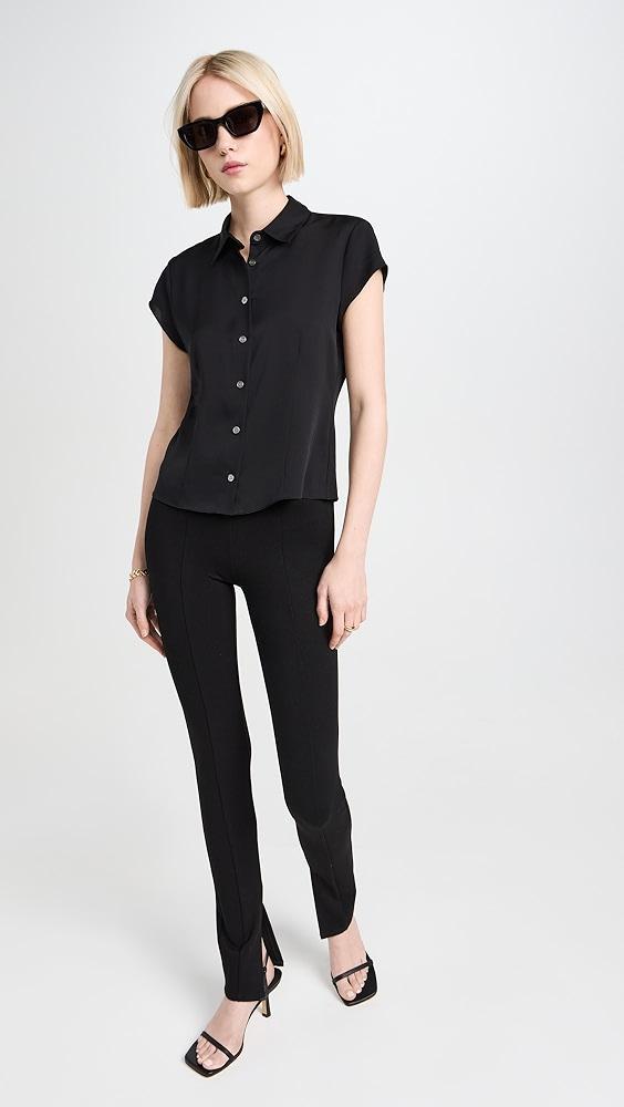 Theory Cap Sleeve Blouse | Shopbop Product Image