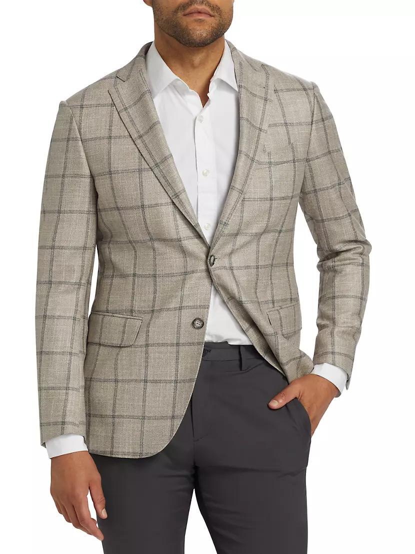 COLLECTION Plaid Wool-Blend Sportcoat Product Image