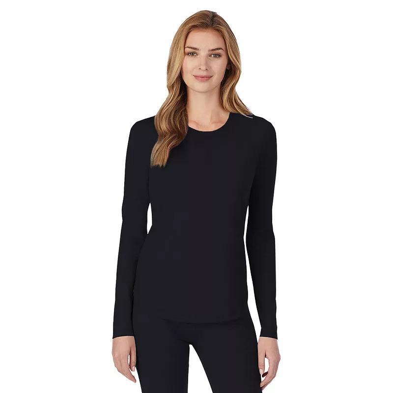 Womens Cuddl Duds Under Scrubs Crewneck Top Product Image