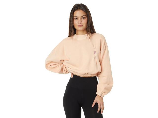 FP Movement Start To Finish Bubble (Pretty In Peach) Women's Sweatshirt Product Image