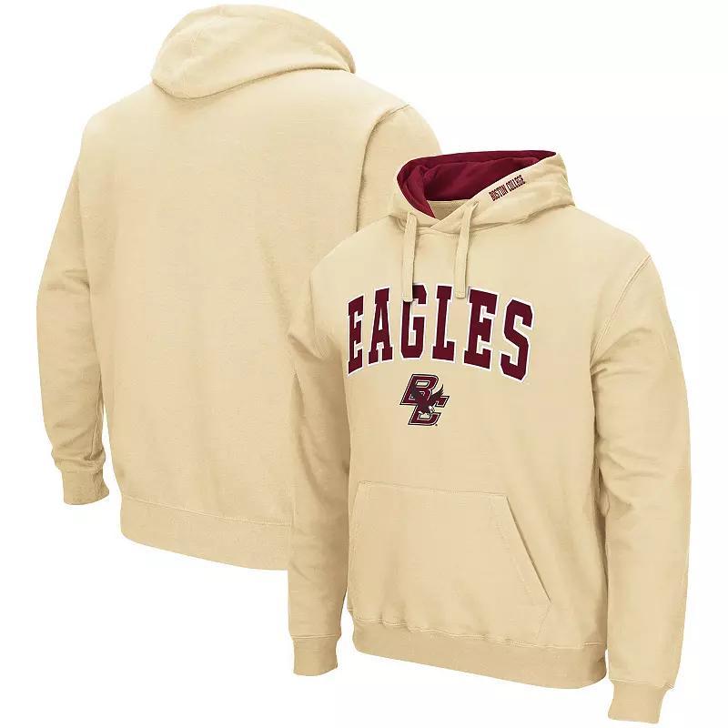 Mens Colosseum Boston College Eagles Arch and Logo Pullover Hoodie Product Image