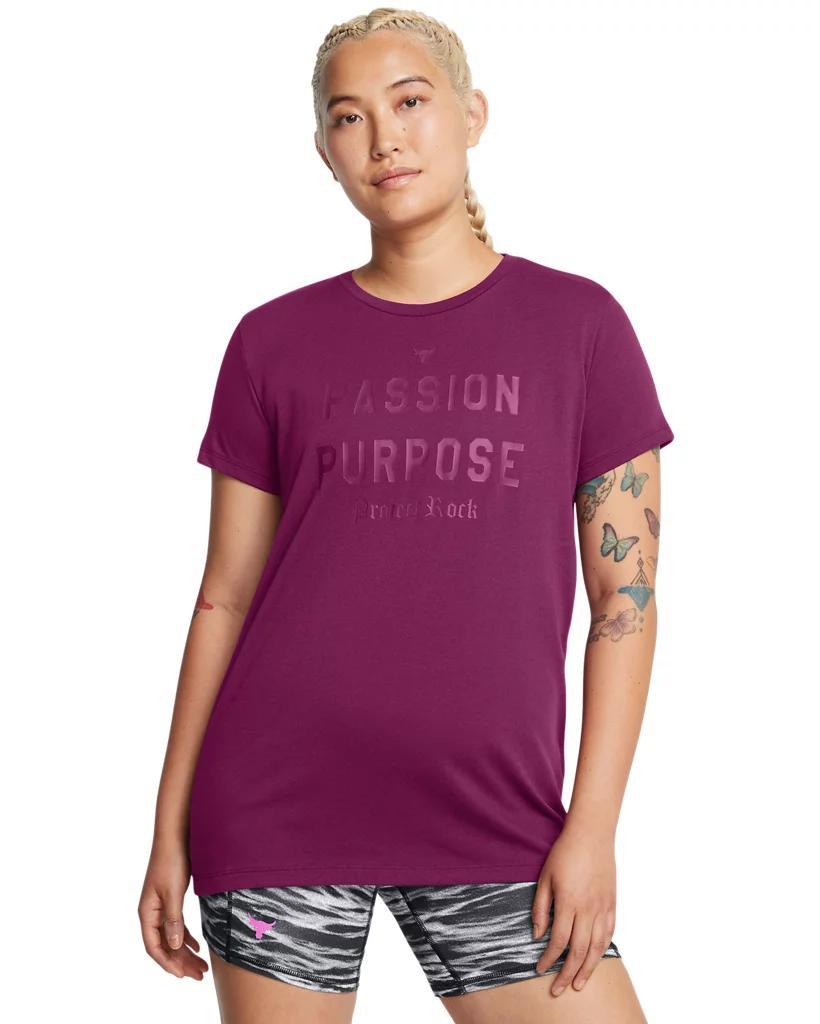 Women's Project Rock Heavyweight Passion Short Sleeve Product Image