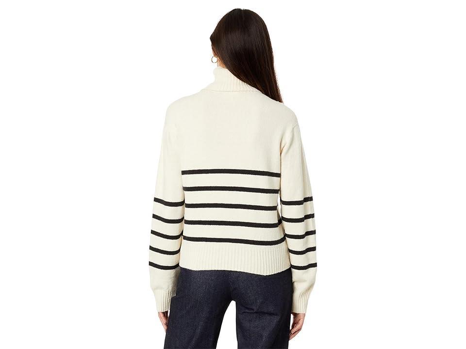 AG Jeans Bellona Sweater (Ivory Dust/True Black) Women's Clothing Product Image