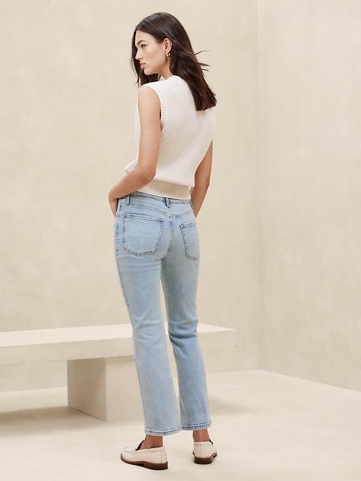 High-Rise Bootcut Cropped Jean Product Image