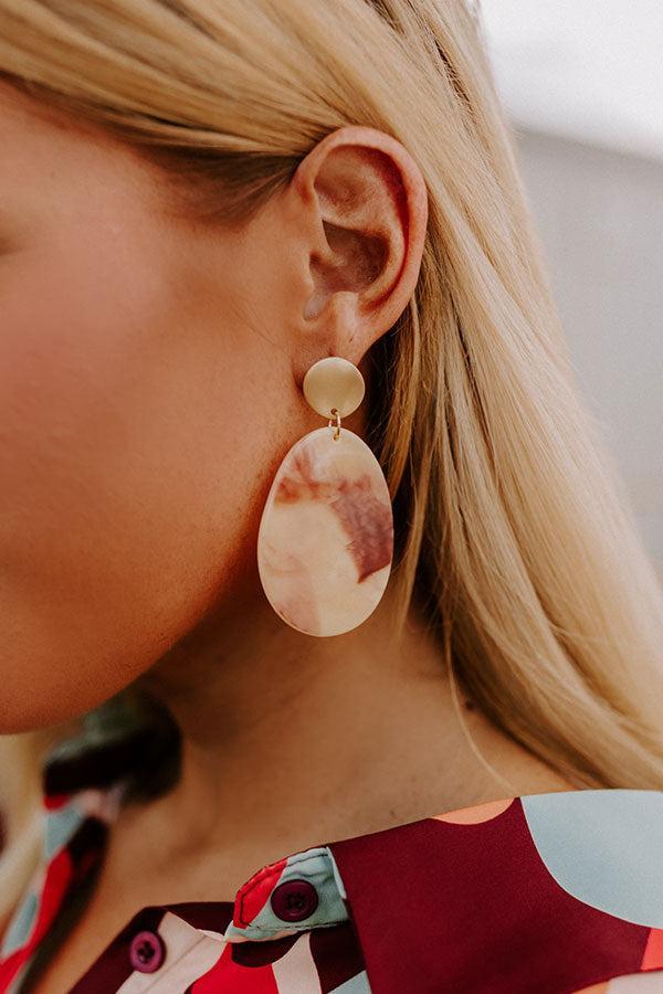 Enjoy The Daylight Earrings In Primrose Yellow Product Image