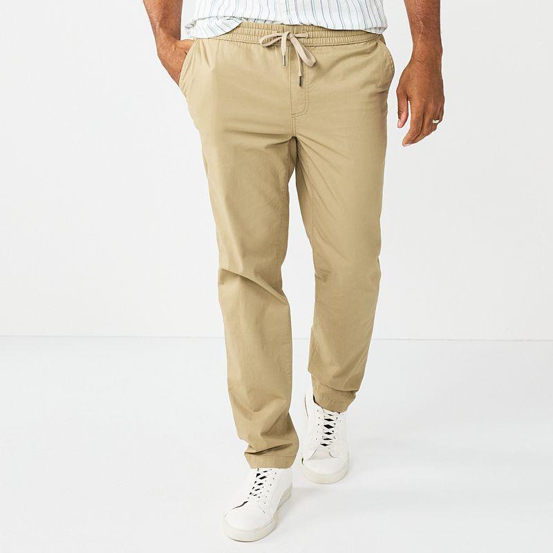 Mens Sonoma Goods For Life Slim-Fit Pull-On Pants Product Image