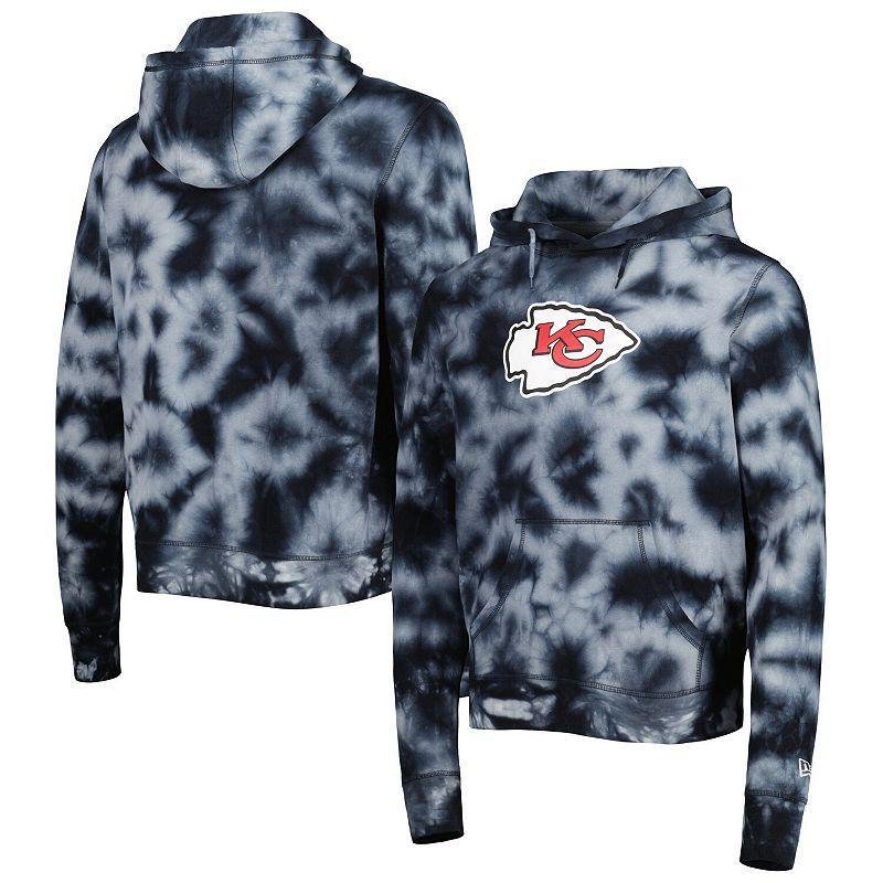 Mens New Era Kansas City Chiefs Team Tie-Dye Pullover Hoodie Product Image