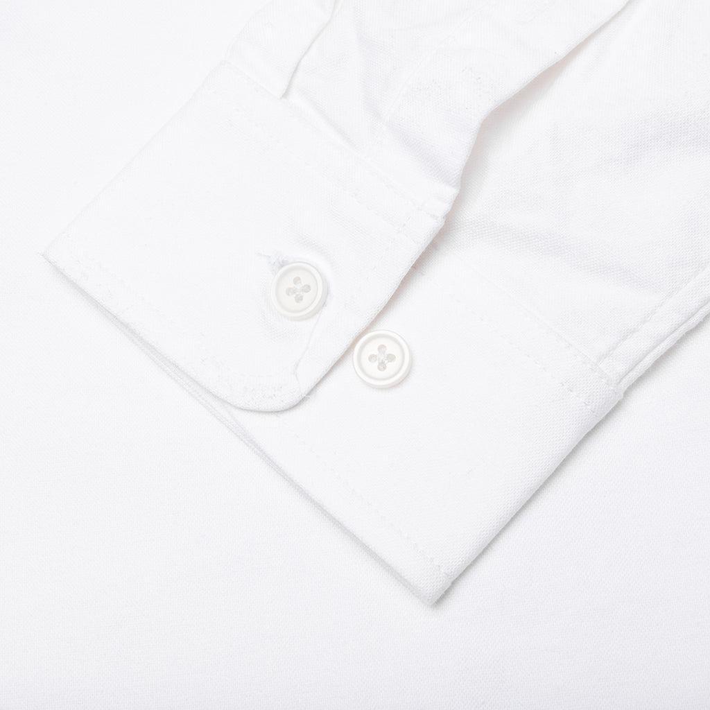 Embroidered Oxford Shirt - White Male Product Image