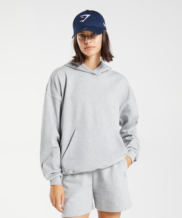 Gymshark Rest Day Sweats Hoodie - Light Grey Core Marl Female Product Image