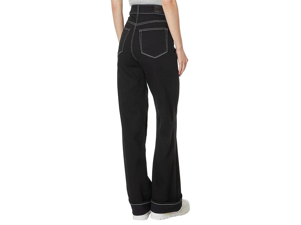 Paige Sasha 32 Wide Cuff in Twilight Black (Twilight Black) Women's Jeans Product Image