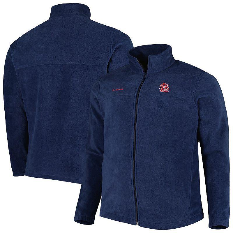 Mens Columbia St. Louis Cardinals Big & Tall Steens Mountain Full-Zip Jacket Blue Product Image