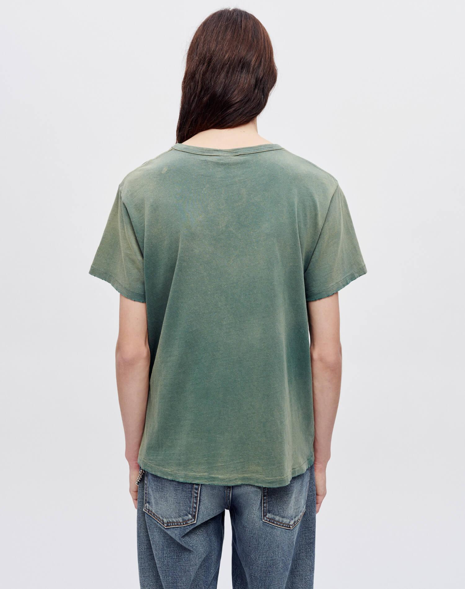 Hanes Classic Tee - Sun Faded Forest Green Male Product Image