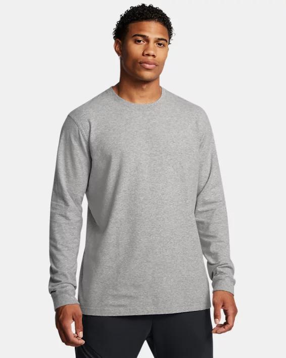 Mens UA Icon Charged Cotton Long Sleeve Product Image