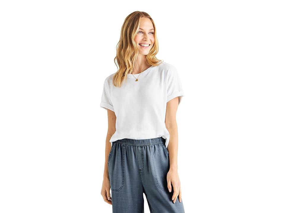 Splendid Skye Slub Tee Women's Clothing Product Image