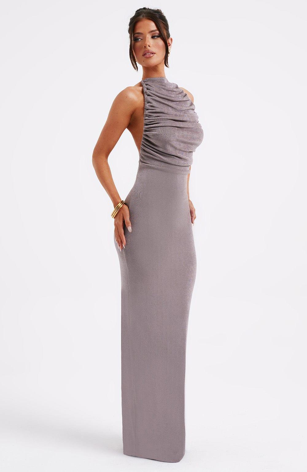 Nala Maxi Dress - Charcoal Product Image