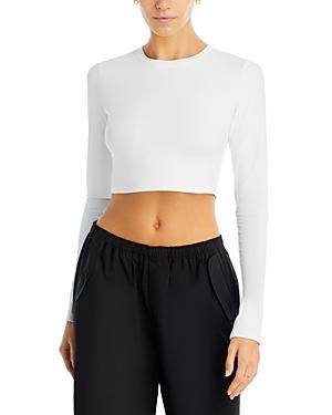 Splits59 Airweight Long Sleeve Crop Women's Clothing Product Image