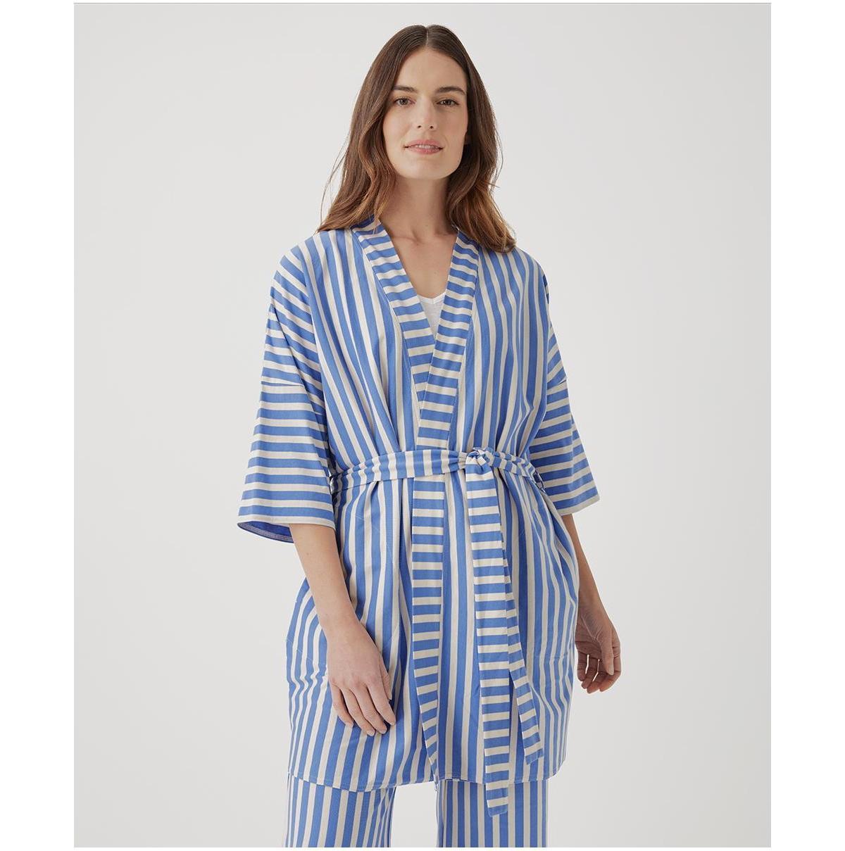 Pact Womens Organic Cotton Staycation Short Robe Product Image