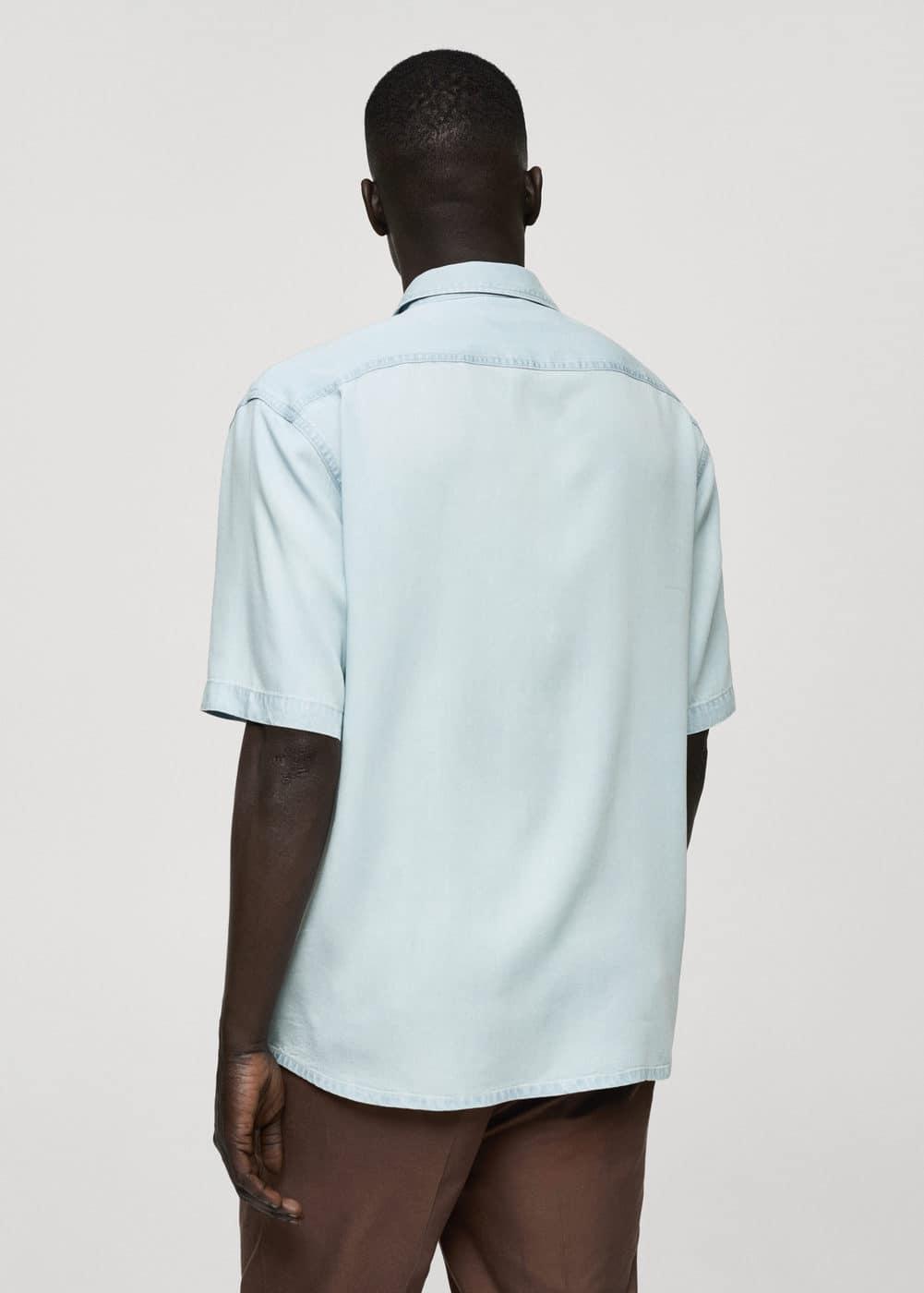 Mango Mens Regular-Fit Shirt Product Image