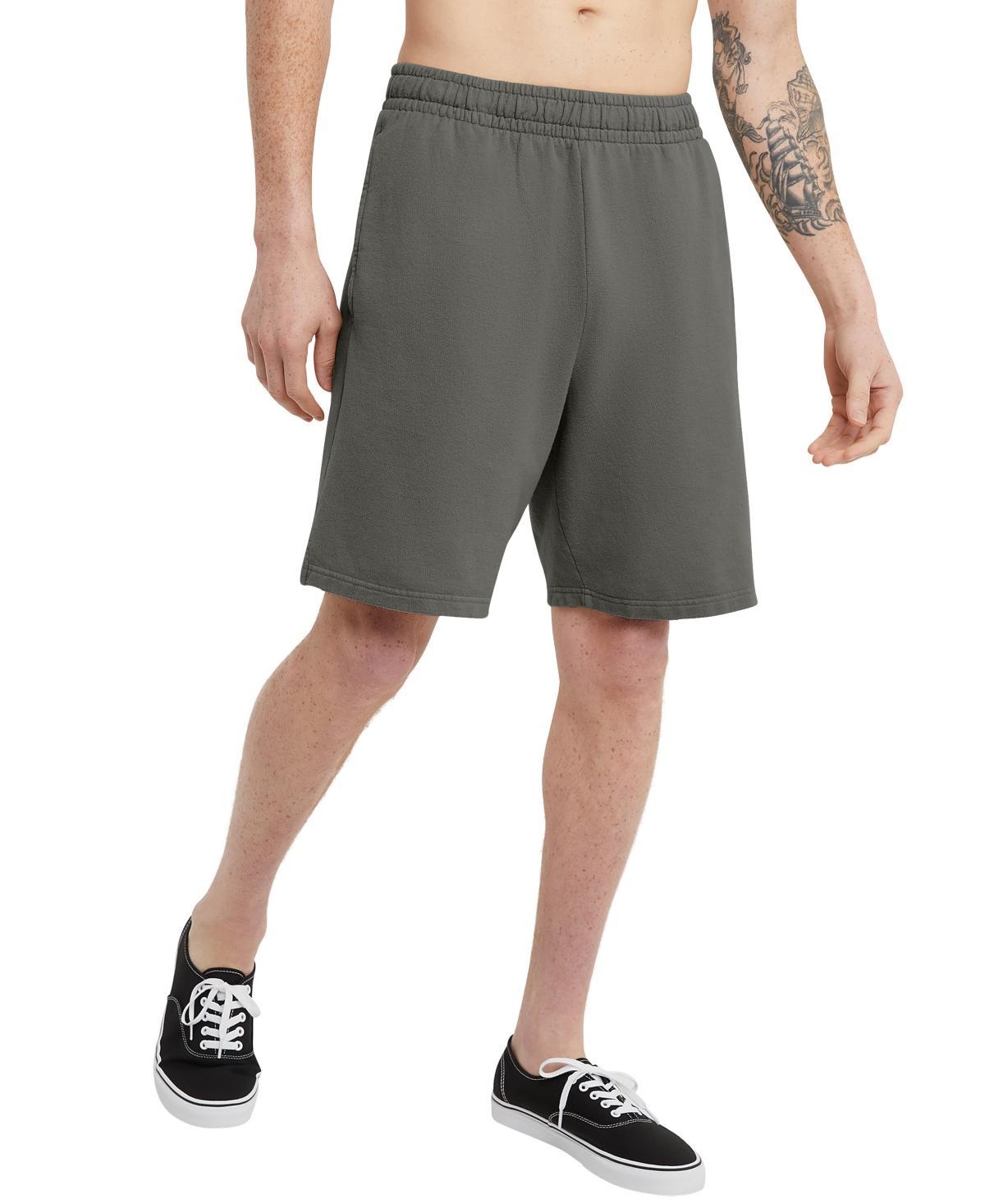 Mens Hanes Originals Garment Dyed 8 Sweat Shorts Product Image