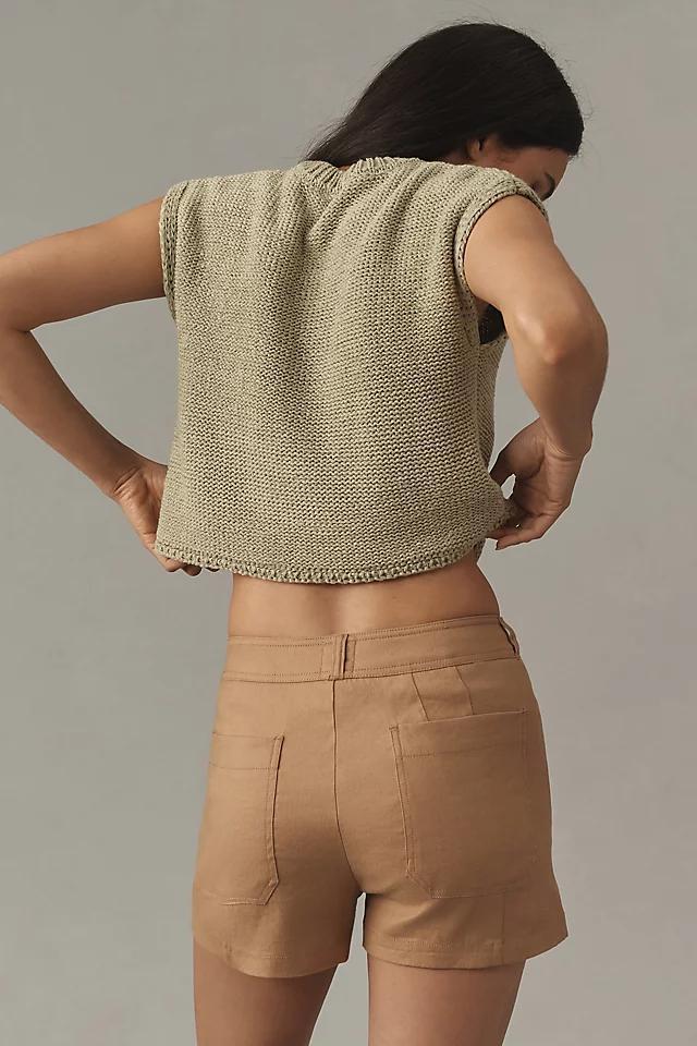 The Ettie Shorts by Maeve: Pitched Linen Edition Product Image