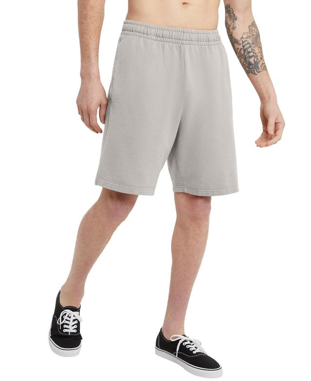 Hanes Mens Garment Dyed Sweat Shorts, 8 Saltwater S Product Image