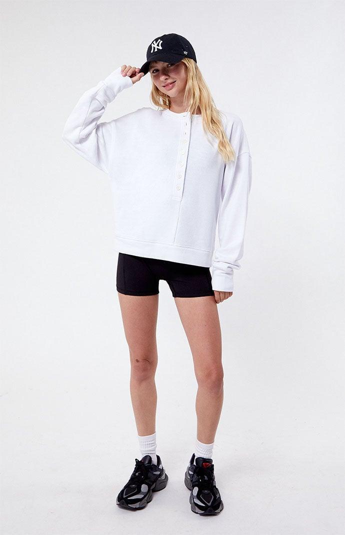 Women's Fireside Easy Henley Sweatshirt Product Image