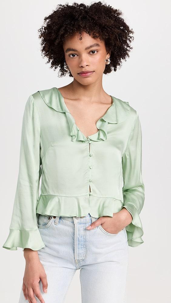 RIXO Amaya Top | Shopbop Product Image