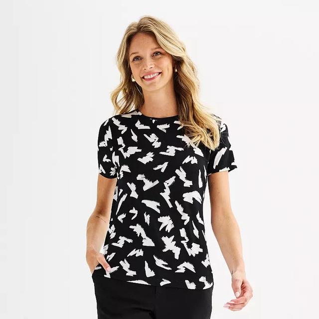 Womens Nine West Essential Crewneck Tee Product Image